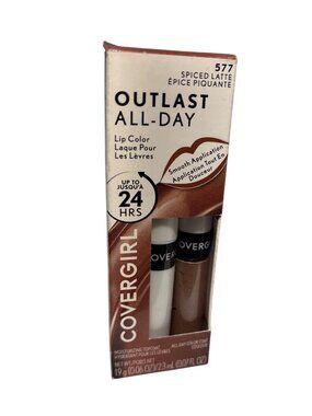 Covergirl Lip Color Outlast All-Day 577 Spiced Latte Smooth 24Hr Wear
